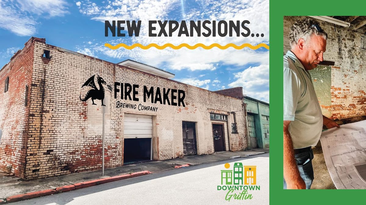Fire Maker Brewing Expanding to Downtown Griffin