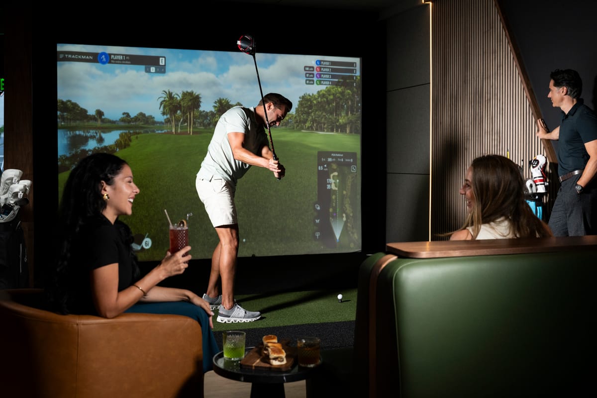 The Tips Golf Opening in Brickell on June 27