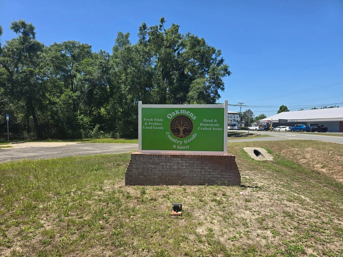 Oakmens Country Market Opening This November in Crawfordville