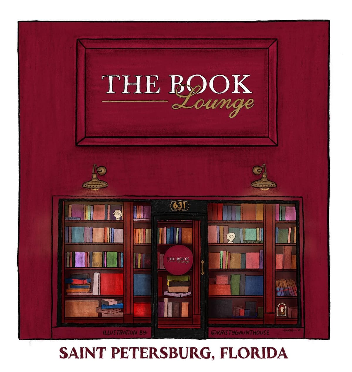 The Book Lounge Opening November 8 in St. Petersburg