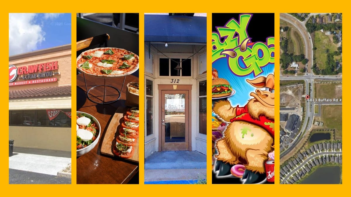 5 New (& Coming Soon) Restaurants in Manatee County [March 29,2026]