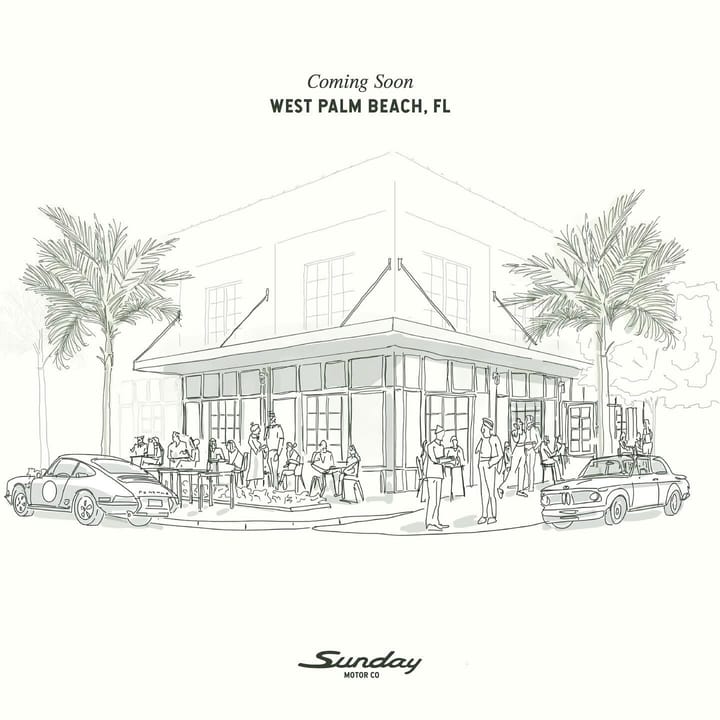 Sunday Motor Co. Bringing Cars and Coffee to West Palm Beach