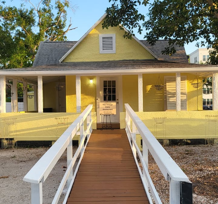 Historic Village of the Arts Home Revamped for a new Restaurant