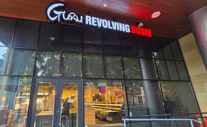 Midtown Atlanta Welcomes Guru Revolving Sushi Grand Opening
