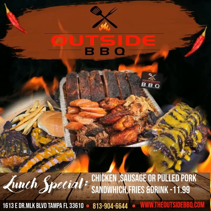 Outside BBQ Expanding to St. Pete Beach in 2026