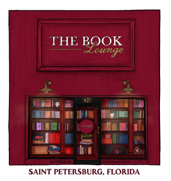 The Book Lounge Opening November 8 in St. Petersburg